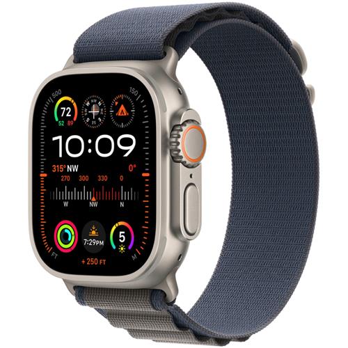 Apple Watch Ultra 2 GPS+ Cellular 49mm Titanium/Blue Alpine Large (MREQ3TY/A)
