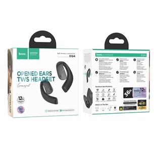 Hoco EQ4 Auricular Deportivo Bluetooth Open-Ear Negro 2