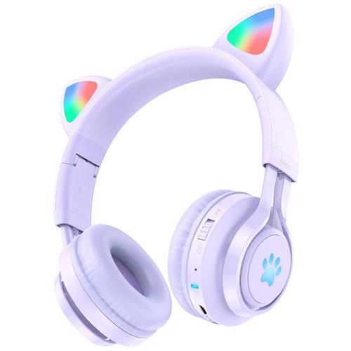 Hoco W39 Auricular Bluetooth para Niños Púrpura