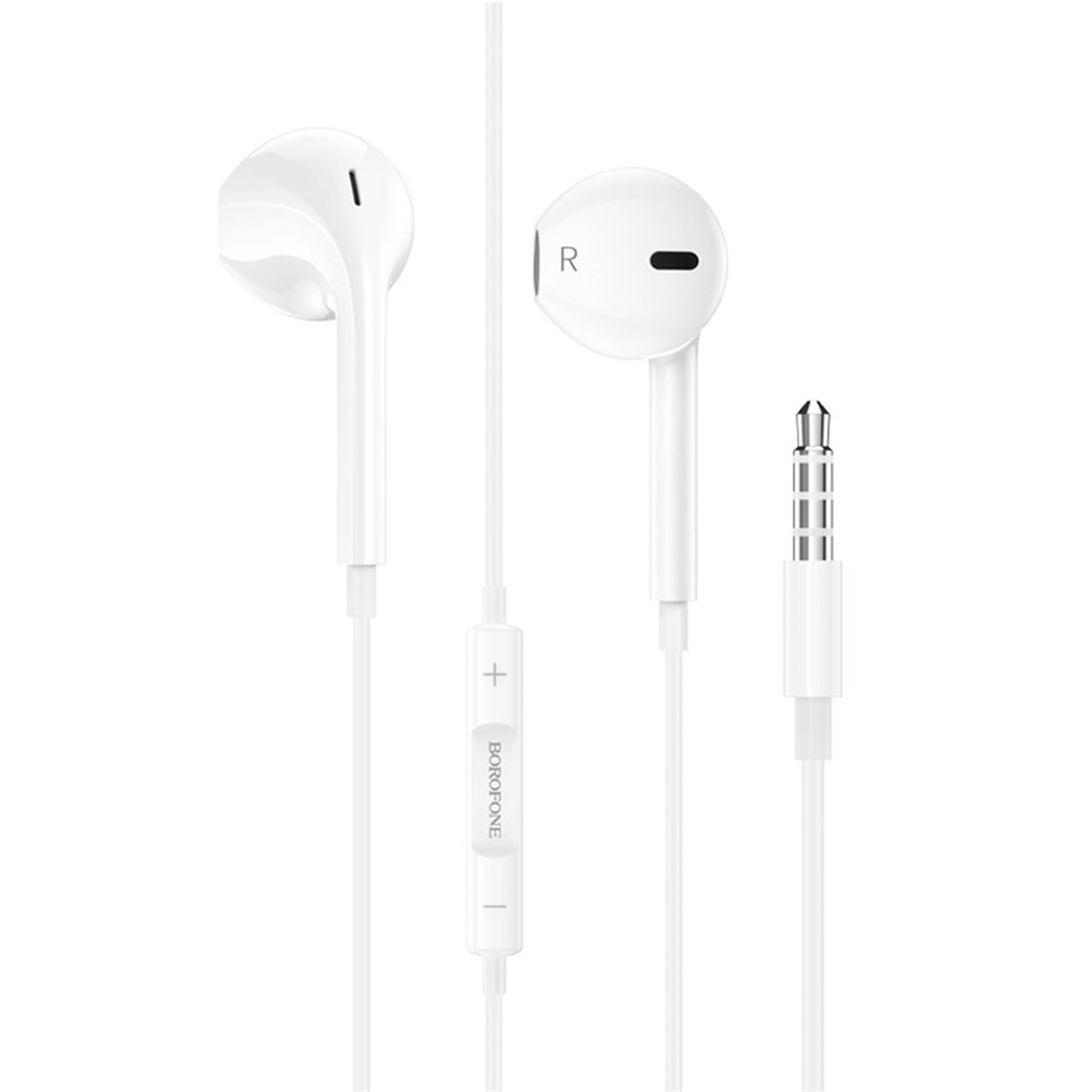 Borofone BM80 Auricular Magnificent Micro Blanco