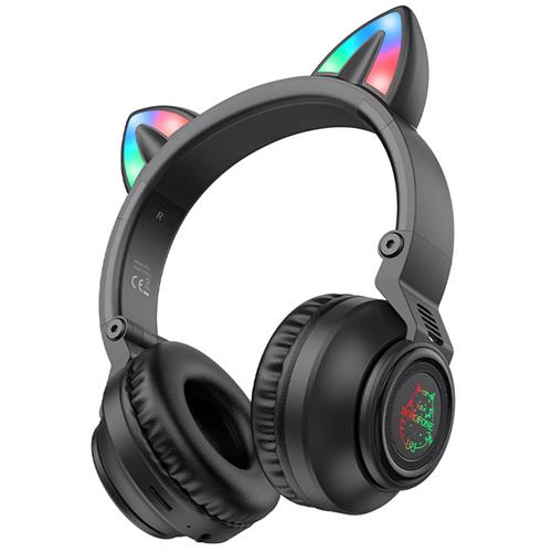 Borofone BO18 Auricular Bluetooth Cat Ear Negro