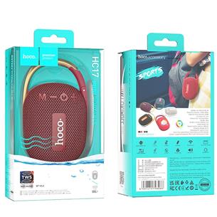 Hoco HC17 Easy Joy Sports Altavoz Bluetooth Vino-Rojo 2