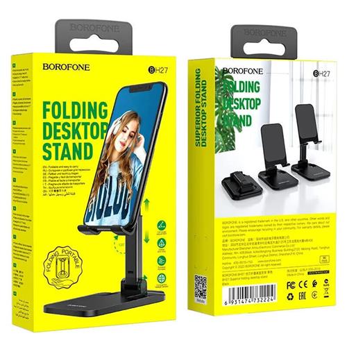 Borofone BH27 Soporte Plegable Sobremesa 4.7 - 7" Negro