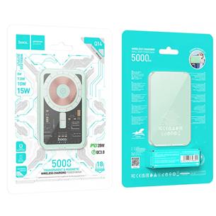 Powerbank 5.000 mAh 20W Hoco Q14 Ice Crystal MagsafeAzul 2