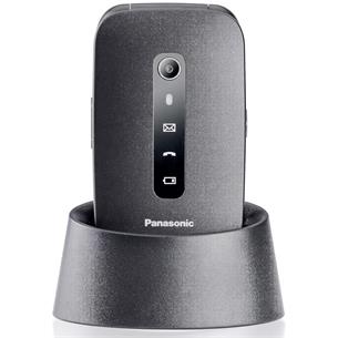 Panasonic KX-TU550EXB Móvil Senior con Base 4G Negro 2