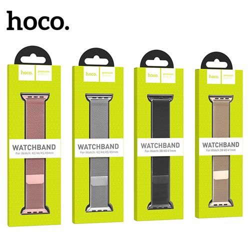 Hoco iWatch WA03 Simple Beauty Series Milanese Steel Strap (38/40/41mm) Green 7 gen