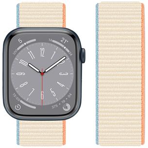 Hoco iWatch WA02 Original Series Loop Type Nylon Strap (38/40/41mm) Milky White 2