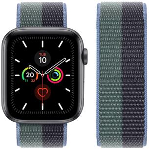 Hoco iWatch WA02 Original Series Loop Type Nylon Strap (38/40/41mm) Midnight With Eucalyptus Green 2