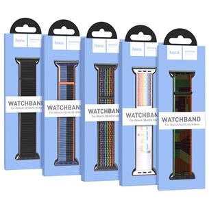 Hoco iWatch WA02 Original Series Loop Type Nylon Strap (38/40/41mm) Black Unity 2