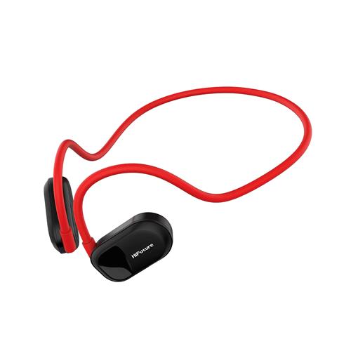 Future Mate Auricular Deportivo Negro y Rojo