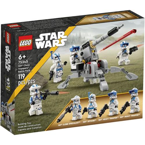 LEGO 75345 Soldados Clon de la 501 con Vehículo Star Wars