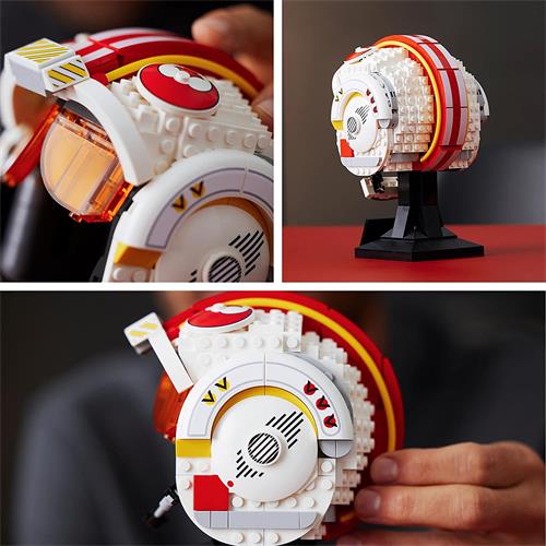 LEGO 75327 Casco de Luke Skywalker (Rojo Cinco)