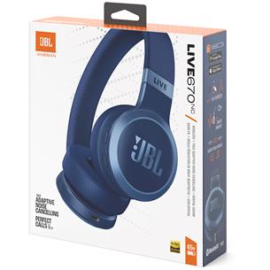 JBL Live 670 Auricular Cancelación Ruido Bluetooth Azul 2