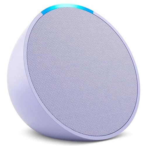 Echo Pop Altavoz Bluetooth Inteligente Alexa Púrpura + Regalo  bombilla inteligente