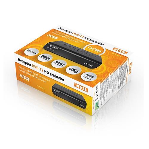 Axil RT0420T2 Receptor DVB-T2 RT0420T2 HD