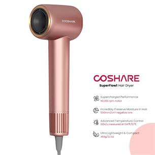 Coshare Superflow1 Secador de Alta Velocidad con Iones Oro Rosa 2