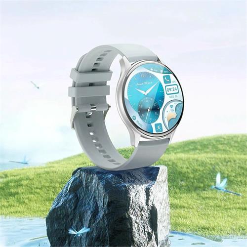 Hoco Y15 Smartwatch Bluetooth con Llamadas y Pantalla Amoled de 1.43"-  Plata