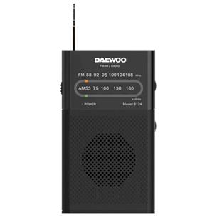 Daewoo DW1027 Radio Portátil AM/FM con Altavoz Integrado Negro 2