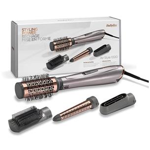 Babyliss AS136E Cepillo Secador Moldeador de Pelo 4-1 1000W Gris 2