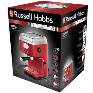 Russell Hobbs 28250-56 Cafetera Espresso 15 Bar Roja 2