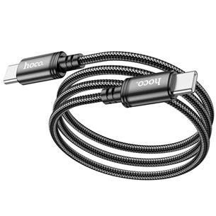 Cable Usb-C a Usb-C 60W 1 metro Hoco X89 Negro 2