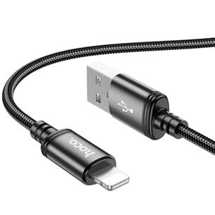 Cable Usb-A a Lightning 2.4A 1 metro Hoco X89 Negro 2