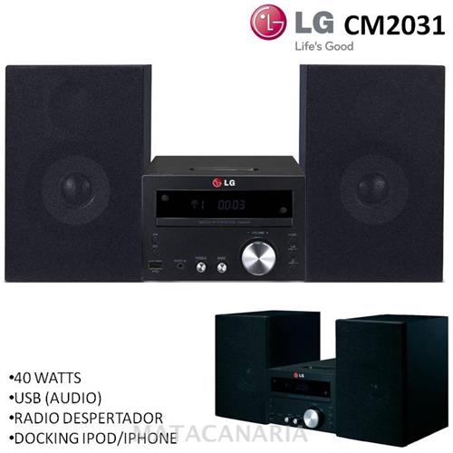 Lg Cm2031 Microsistema Cd Os