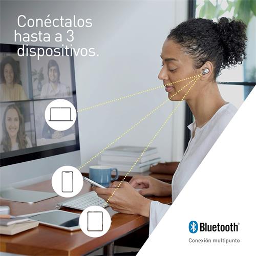 Technics EAH-AZ40M2ES Auricular Inalámbrico Cancelación Ruido Plata
