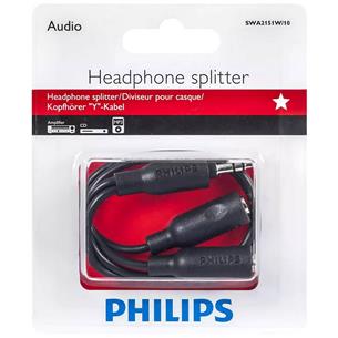 Philips SWA2151W/10 Splitter para Auriculares 3.5mm 2