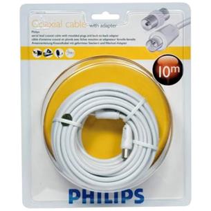Philips SWV2204W/10 Cable Antena Coaxial TV 10 metros 2