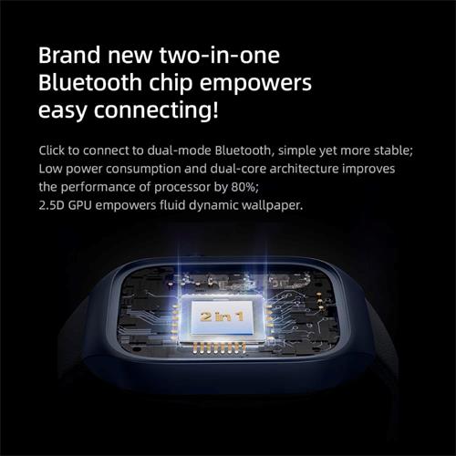Mibro T2 Smartwatch con GPS, 105 Deportes y Llamadas Bluetooth Azul