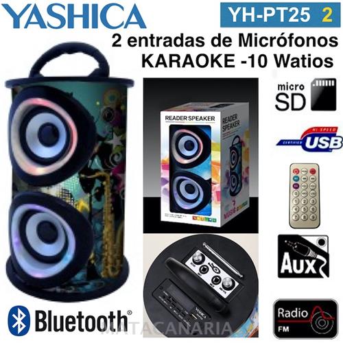 Yashica Yh-Pt25 Altavoz Mp3 Mp4 Mp5