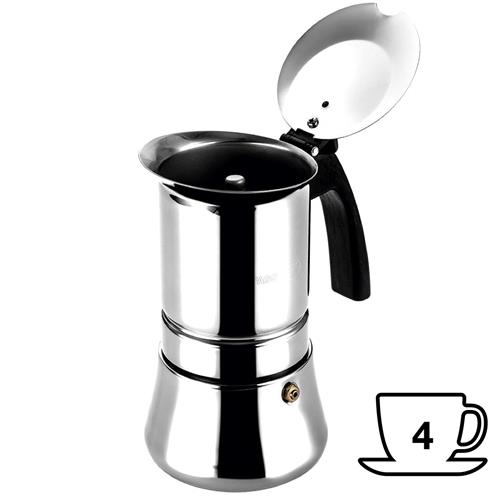 Fagor Etnica Cafetera Italiana de Acero 4 Tazas