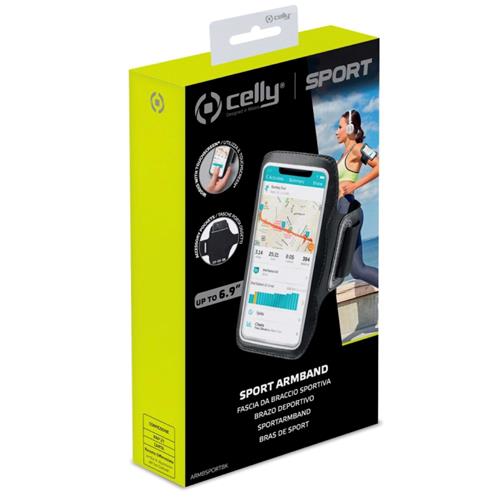 Celly Brazalete Deportivo para móvies  hasta 6.9" ARMBSPORTBK