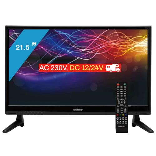 Televisor 21.5" Emmits D-Led Dvb-T2 [12 Voltios]