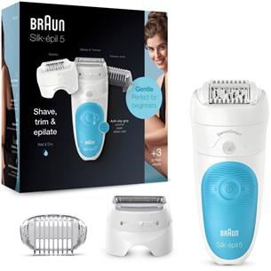 Braun SES5-605 Silk-épil Depiladora con 3 Cabezales 2