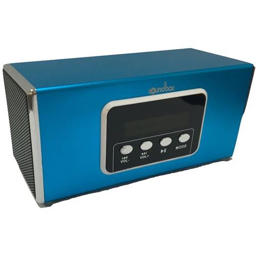 Sound Box Af-07 Altavoz Mp3 Usb/Micro Sd Azul