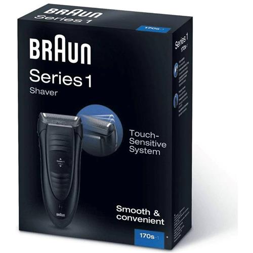 Braun Afeitadora Serie 1 170 con Láminas Flotantes a Corriente
