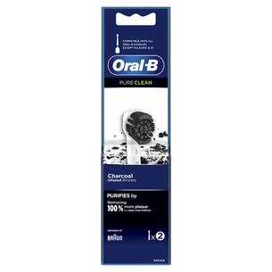 Braun Oral-B 2 Cabezales de Recambio Pure Clean Charcoal Carbón (EB20CH-2) 2