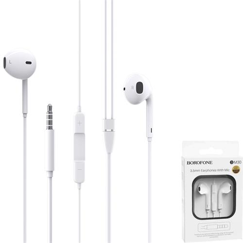 Borofone Bm30 Auricular 3.5Mm White