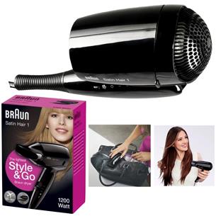 Braun BRHD130E Secador de Viaje 1200W Negro 2