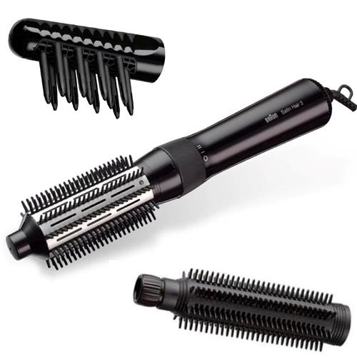 BRAUN Satin Hair 3 AS330E Moldeador con 3 Accesorios