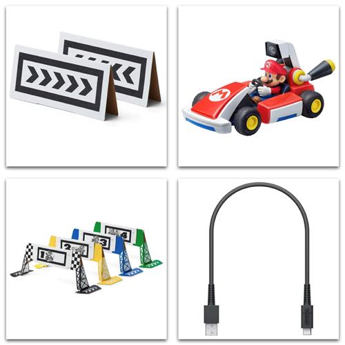 Nintendo Switch Oled Consola Blanca + Juego Nintendo Mario Kart Live: Home Circuit Mario