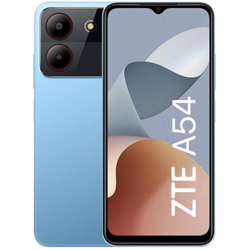 ZTE Blade A54 6,6" HD+ 4GB 64GB Doble Cámara y Lector de Huella Blue