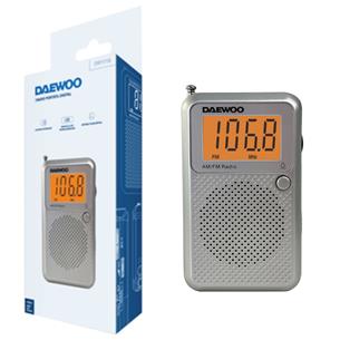 Daewoo DW1115 Radio Digital con Pantalla LCD y Altavoz 2