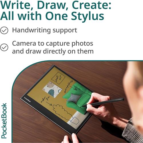 Pocketbook InkPad Eo Libro digital a color con lápiz óptico