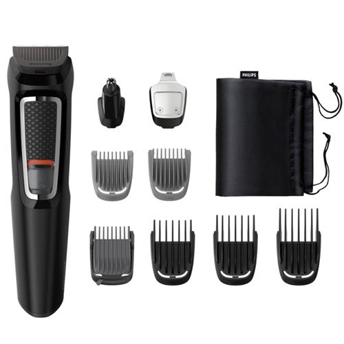 Philips MG3740/15 Recortadora para Pelo y Cara 9 Accesorios