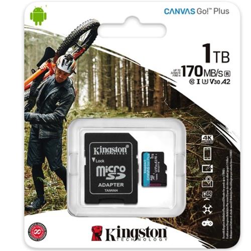 Memoria Micro SDXC 1 TB Kingston Go Plus 170R A2 U3 V30