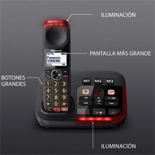 Panasonic KX-TGM420EXB Teléfono Inalámbrico Para Mayores 2