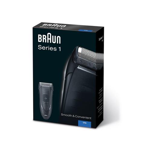 Braun Afeitadora Serie 1 170 con Láminas Flotantes a Corriente